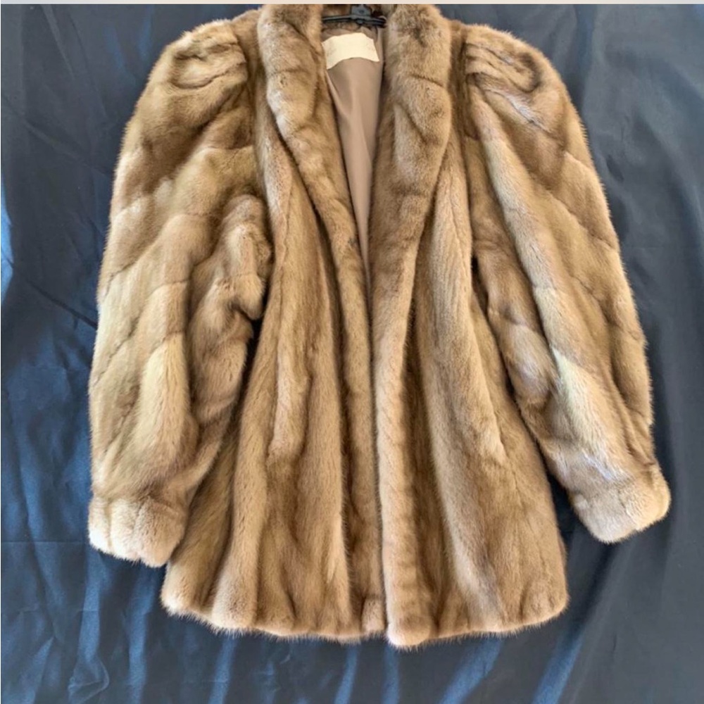 Elegant Fur-Trimmed Coat